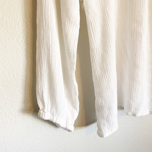 Entro Lace Boho Tie Back Long Sleeve Blouse - Picture 4 of 4